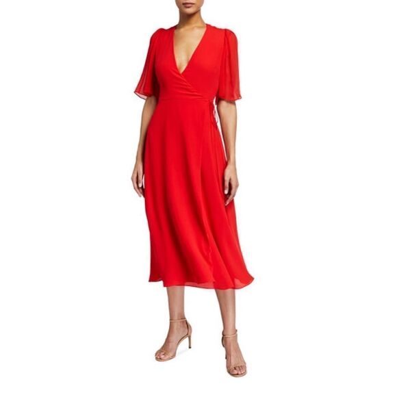 Alice + Olivia Suri Wrap Dress - Picture 1 of 8